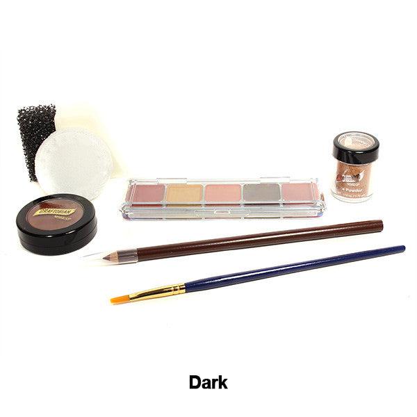 Graftobian Student Theatrical Makeup Kit Deluxe - Dark/Ebony